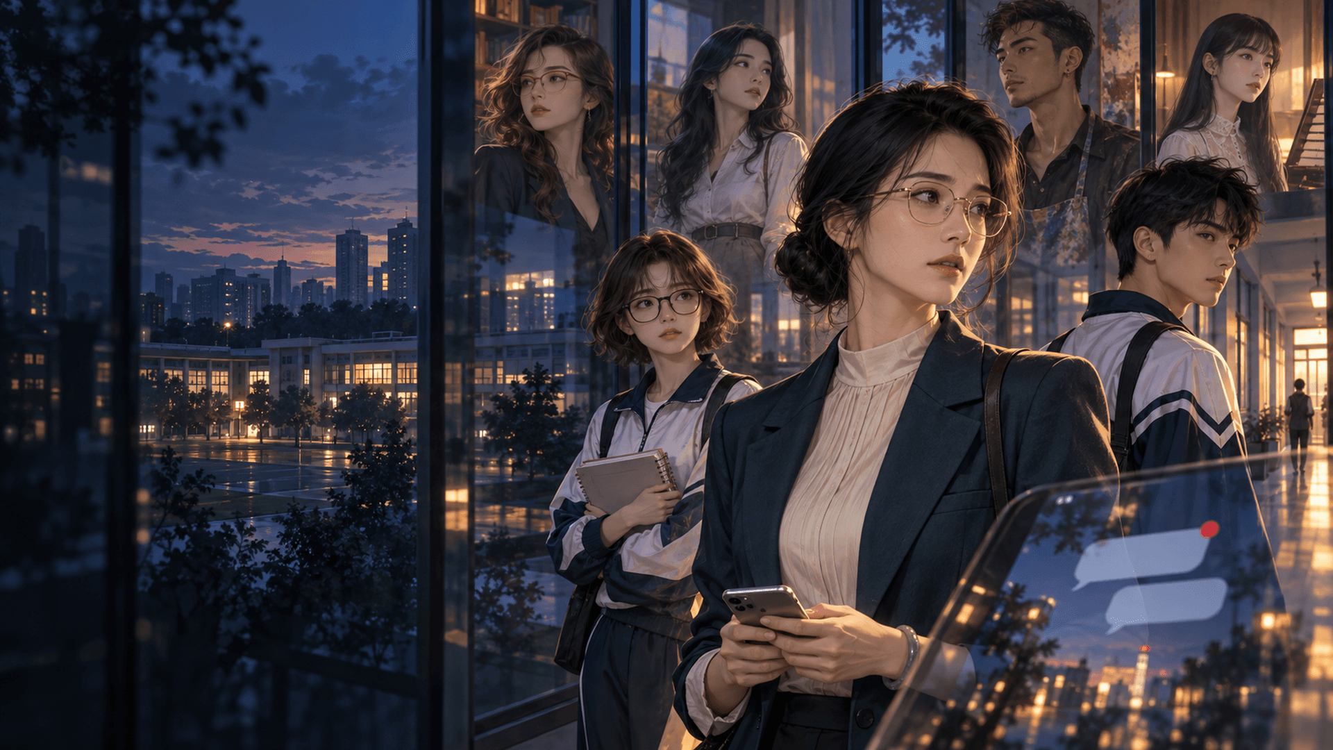 澄川未读宣传海报（无字版）；非实机截图